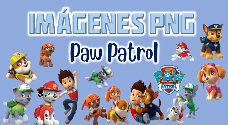 Imagenes Paw Patrol PNG - Boni Fiesta