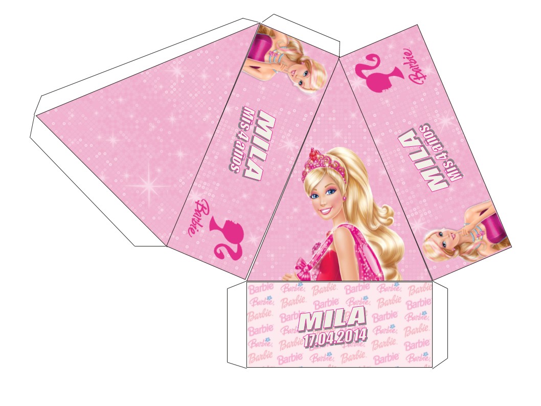 Kit Imprimible Barbie Boni Fiesta