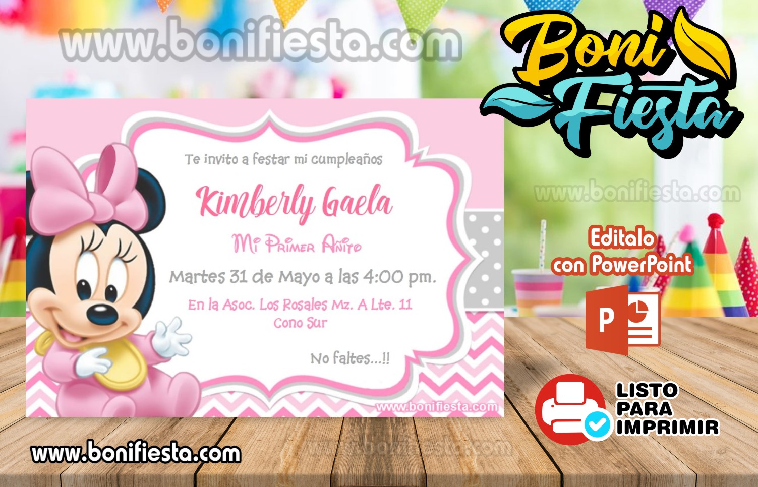 Featured image of post Invitaciones De Minnie Para Editar E Imprimir Descarga gratis esta tarjeta de invitaci n para bautizo lista para editar con word e imprimir la tradici n religiosa indica que hay que bautizar a los beb s aunque nunca es tarde para bautizarse